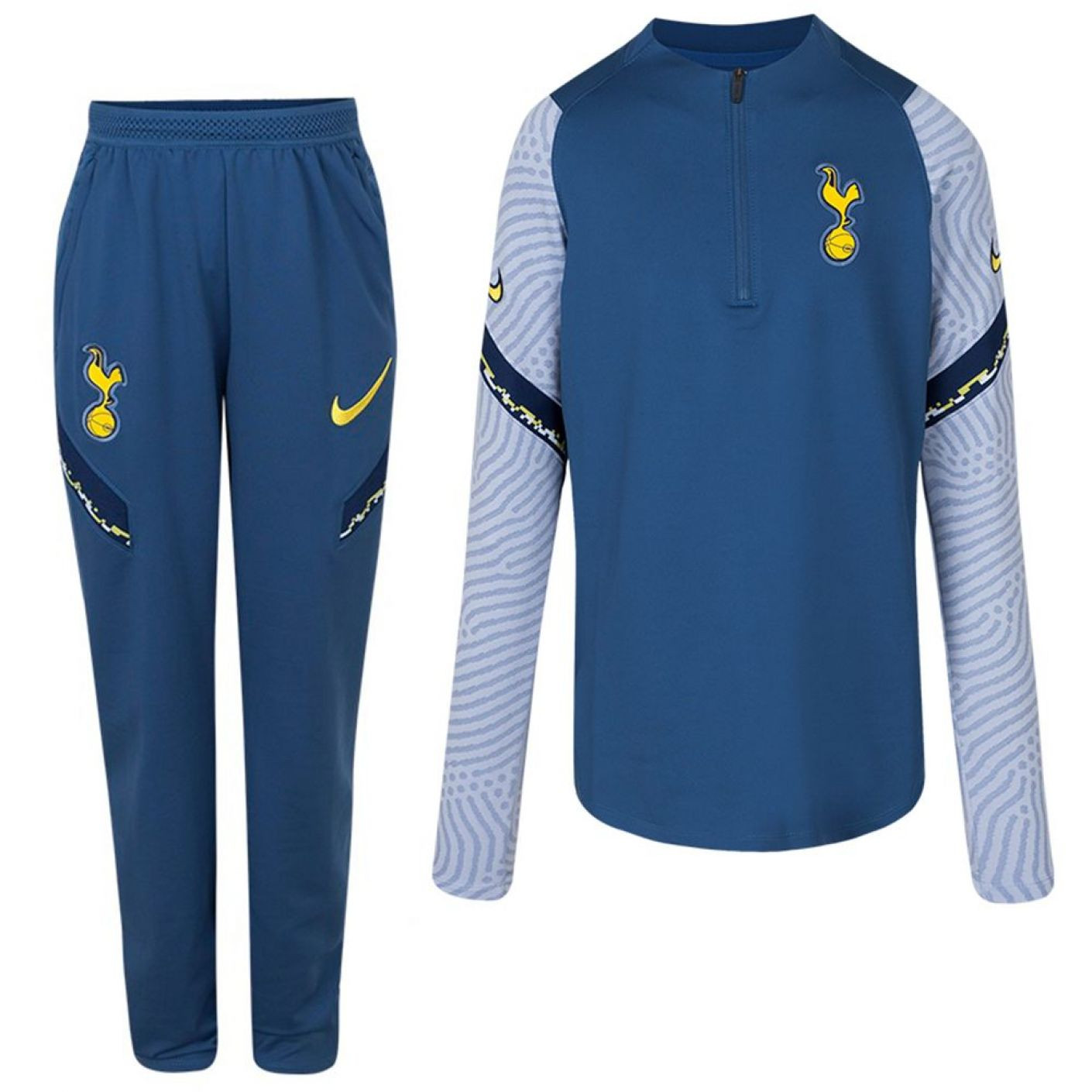 Nike Tottenham Hotspur Strike Drill Trainingspak 2020-2021 CL Kids Blauw