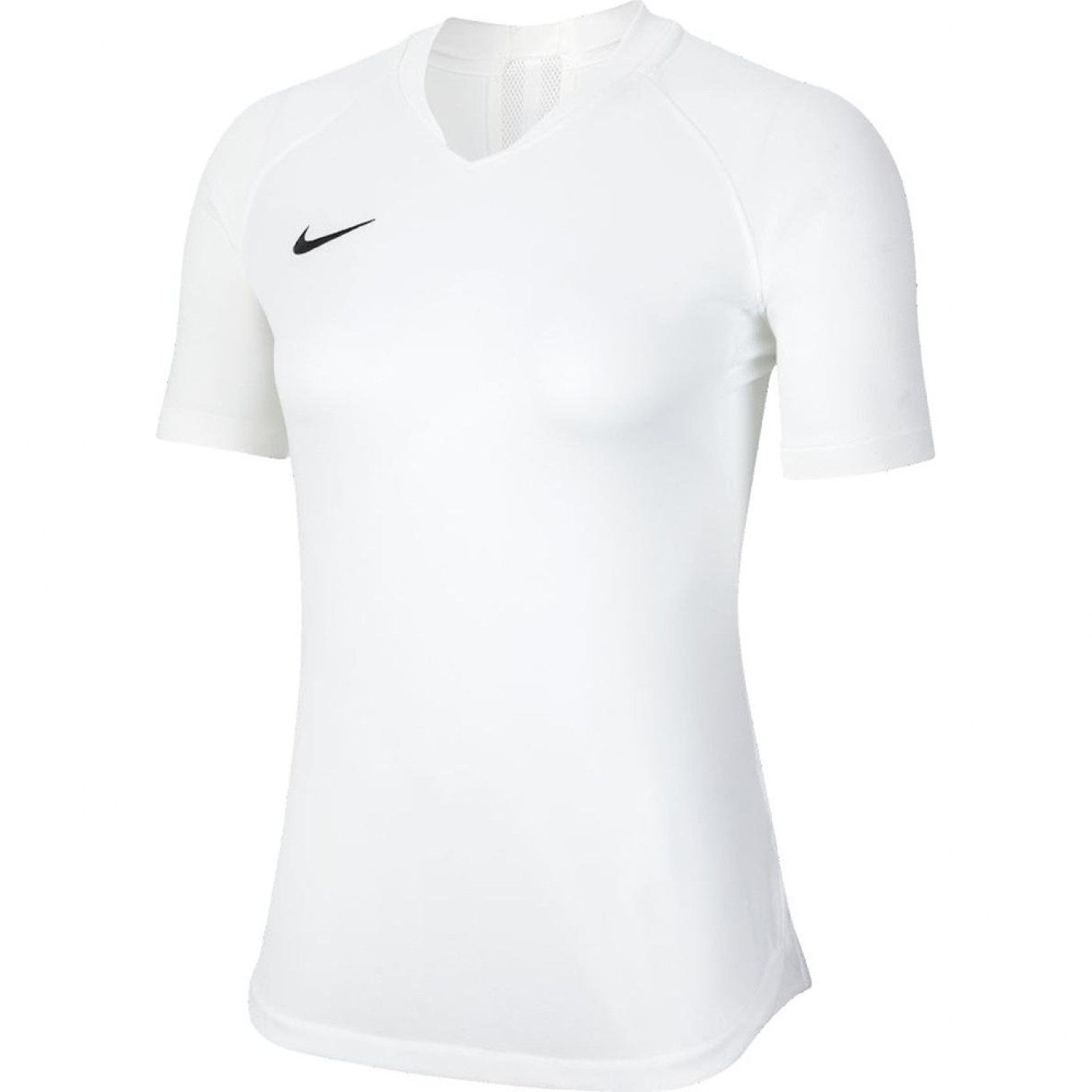 Nike Dry Strike Voetbalshirt Dames Wit Zwart