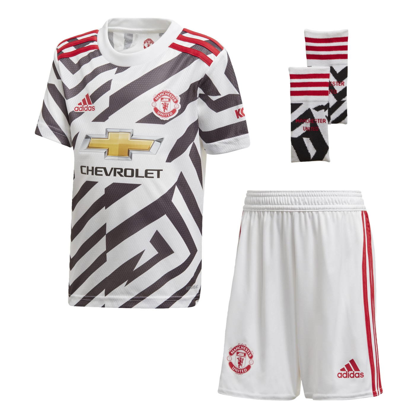 adidas Manchester United Mini Derde Tenue 2020-2021 Kids