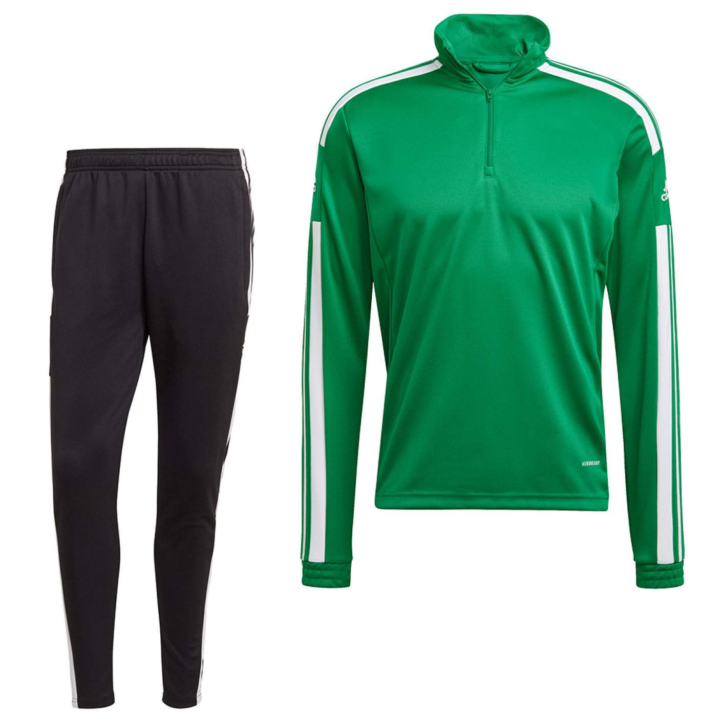 Grootte Decimale Milieuvriendelijk adidas Squadra 21 Trainingspak Groen Zwart Wit