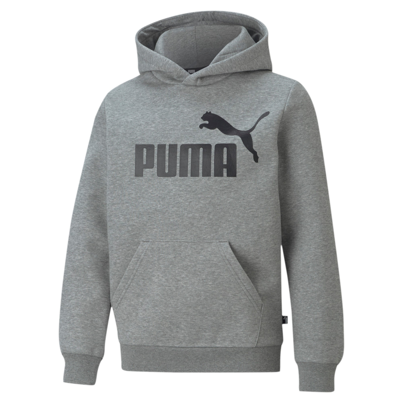 PUMA Essential Big Logo Hoodie FL Kids Grijs