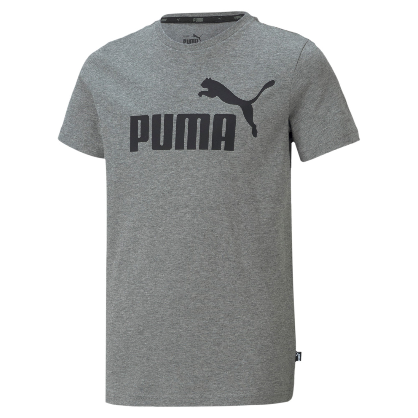 PUMA Essential Logo T-Shirt Kids Grijs