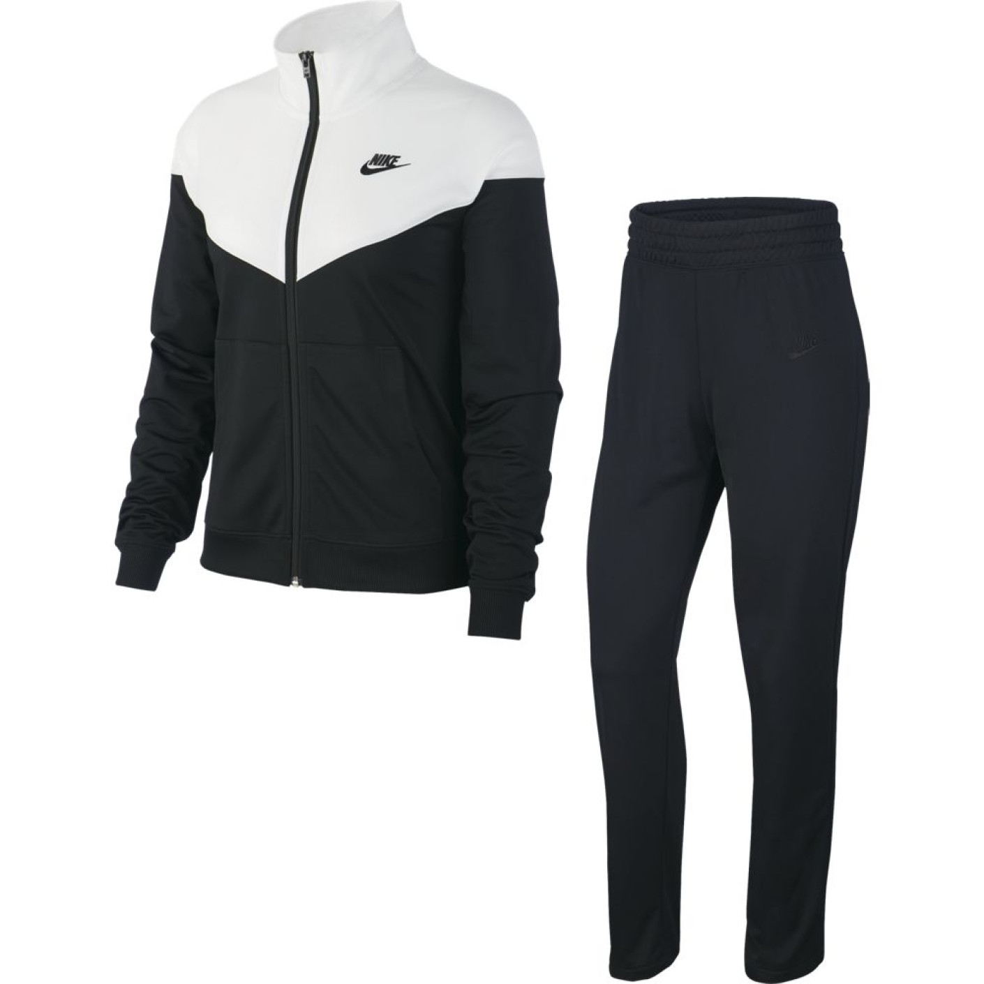 spanning Veilig worst Nike Sportswear Trainingspak Dames Zwart Wit Zwart