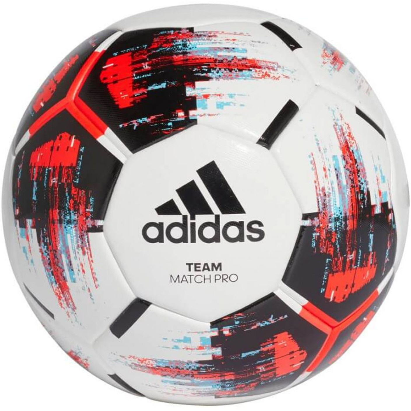 adidas Team Match Voetbal maat 5 Wit Zwart Rood