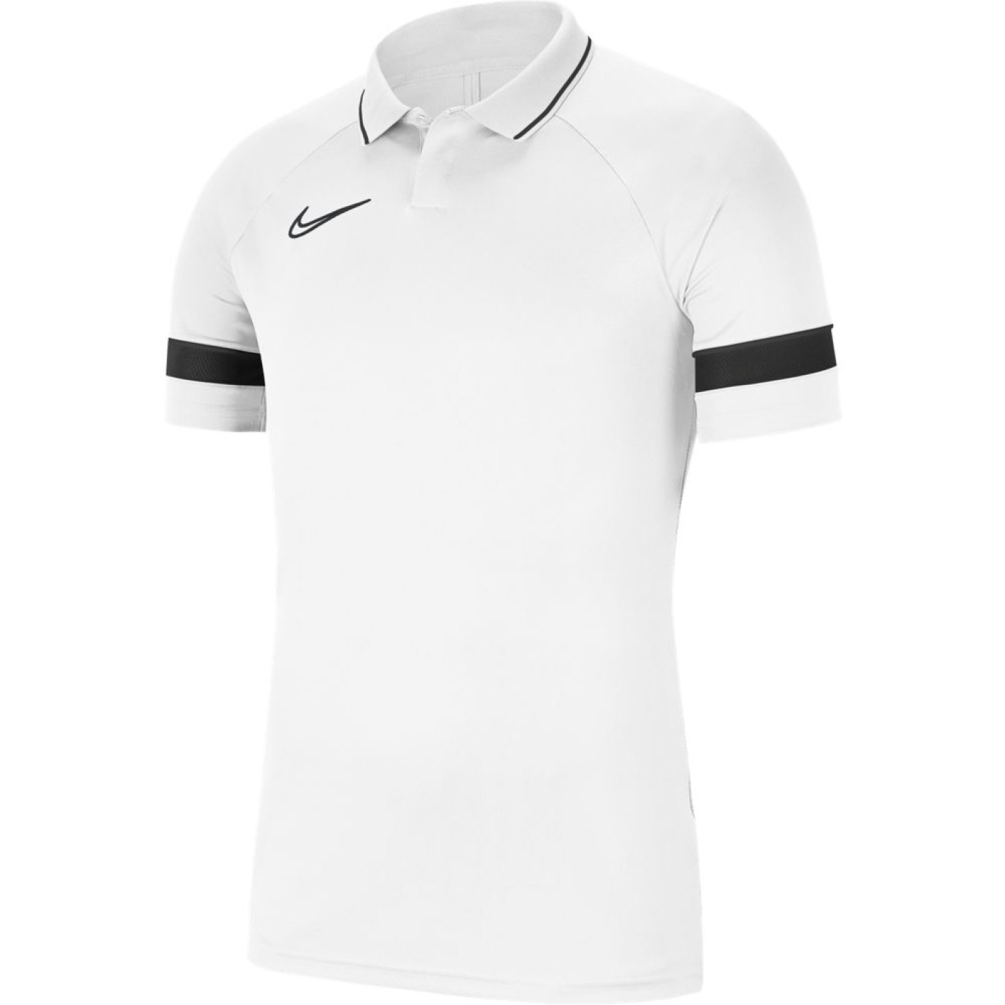 Nike Dri-Fit Academy 21 Polo Wit Zwart