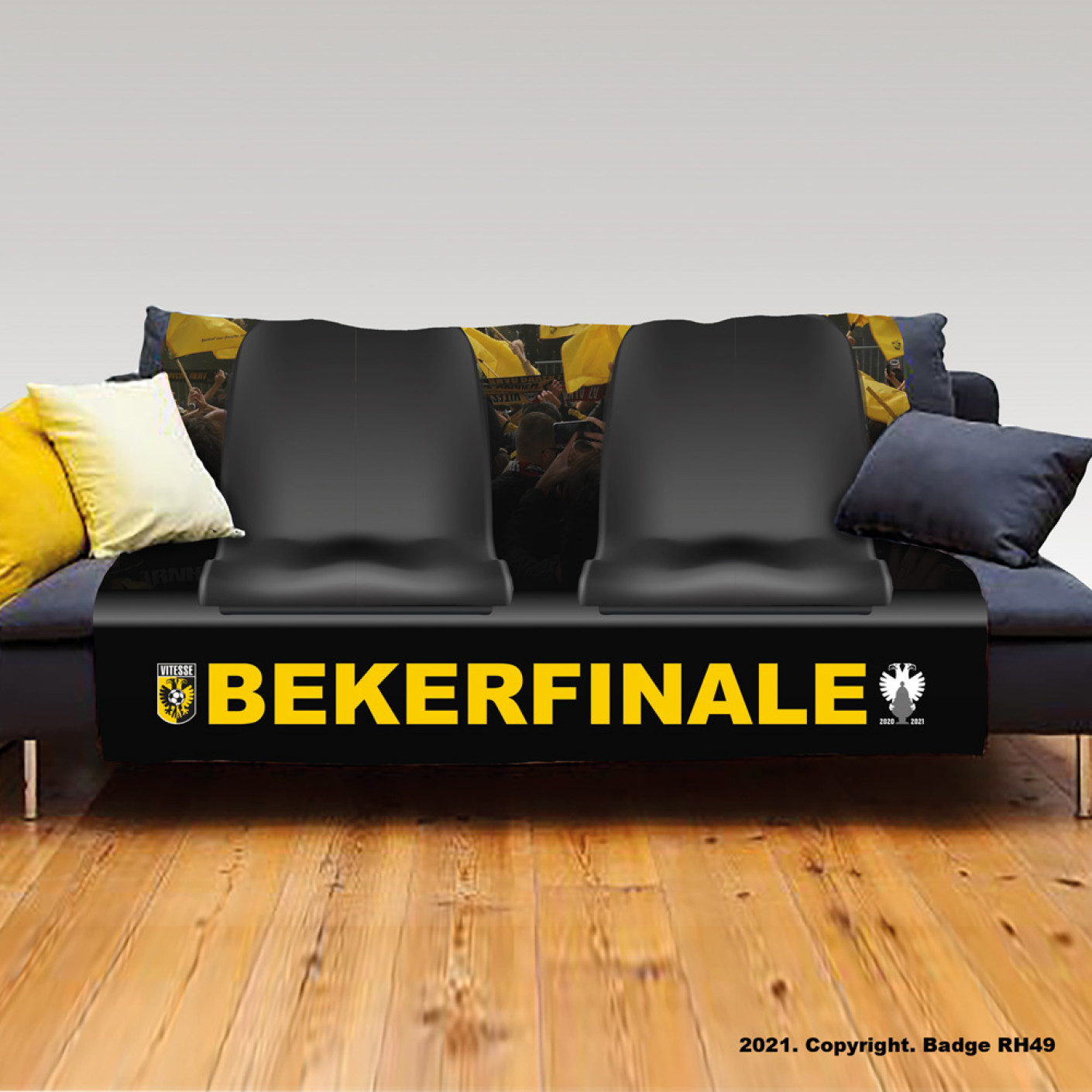 Vitesse Bekerfinale Bankdoek 2-Zits
