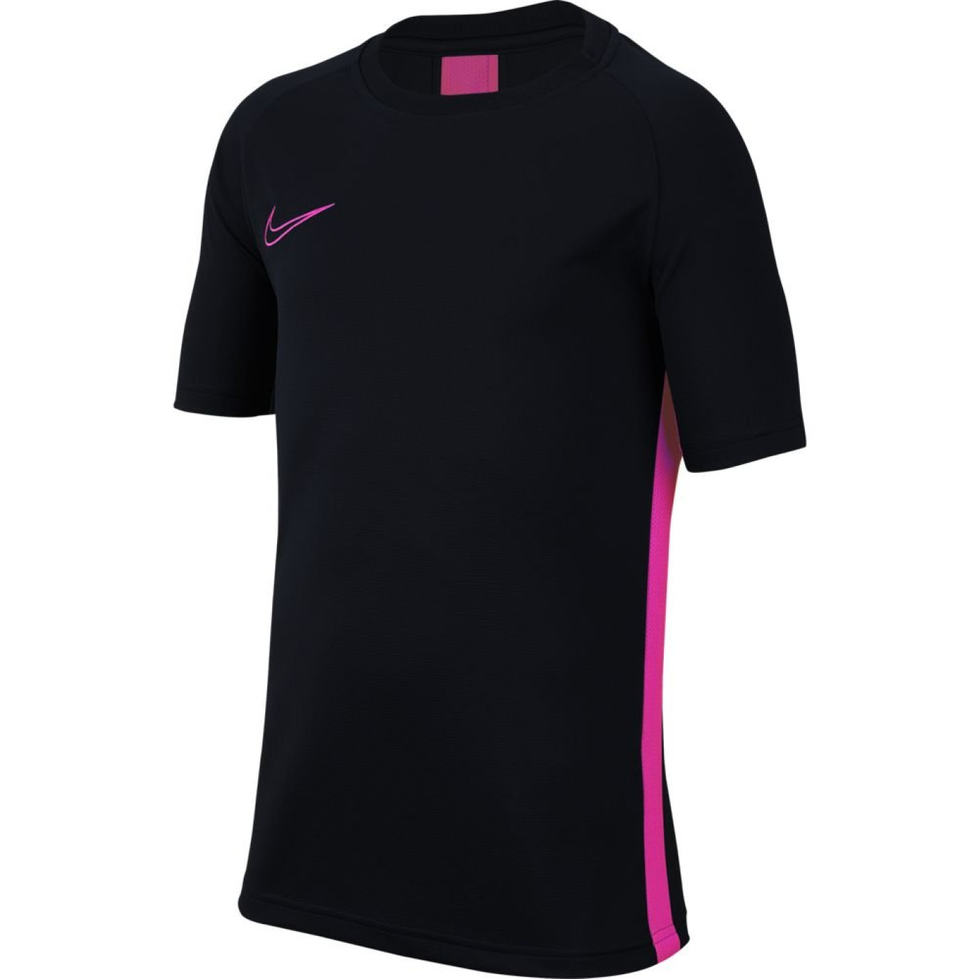 Nike Dry Academy Trainingsshirt Kids Zwart Hyper Felroze