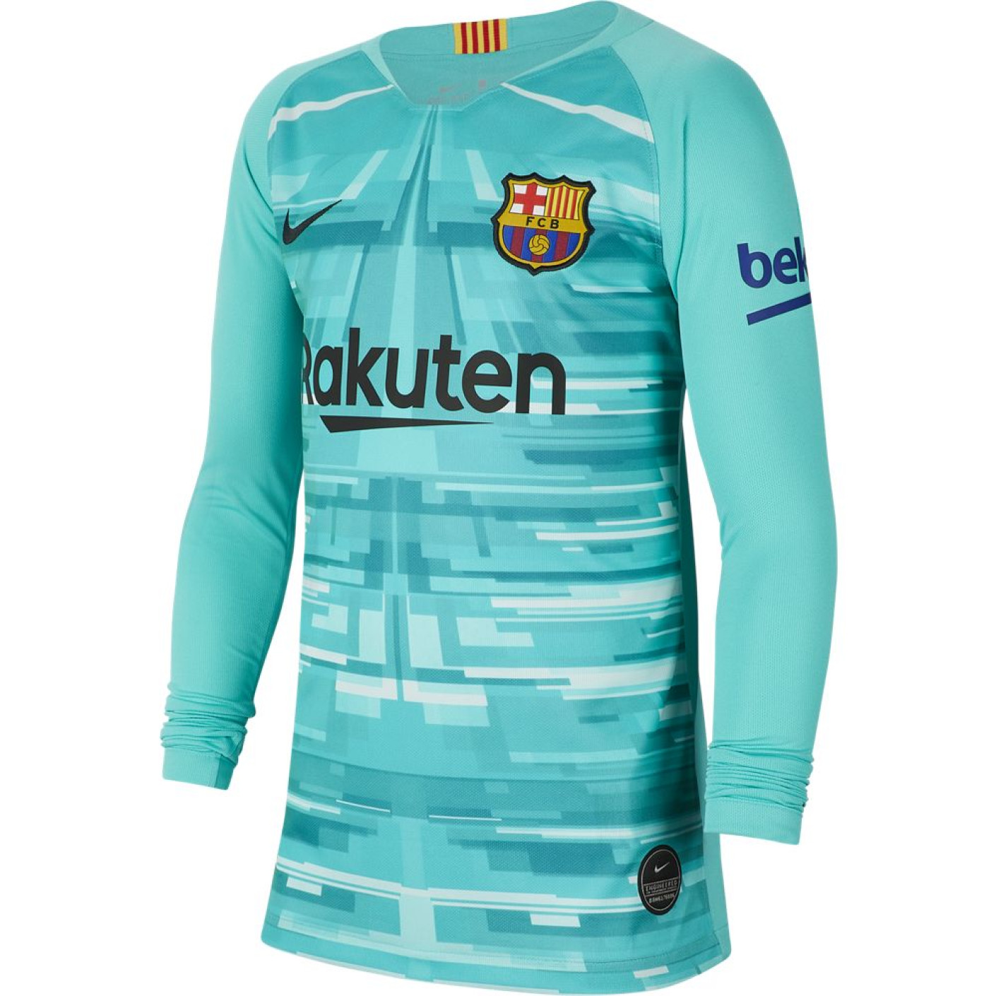 Nike FC Barcelona Keepersshirt 2019-2020 Kids Groen
