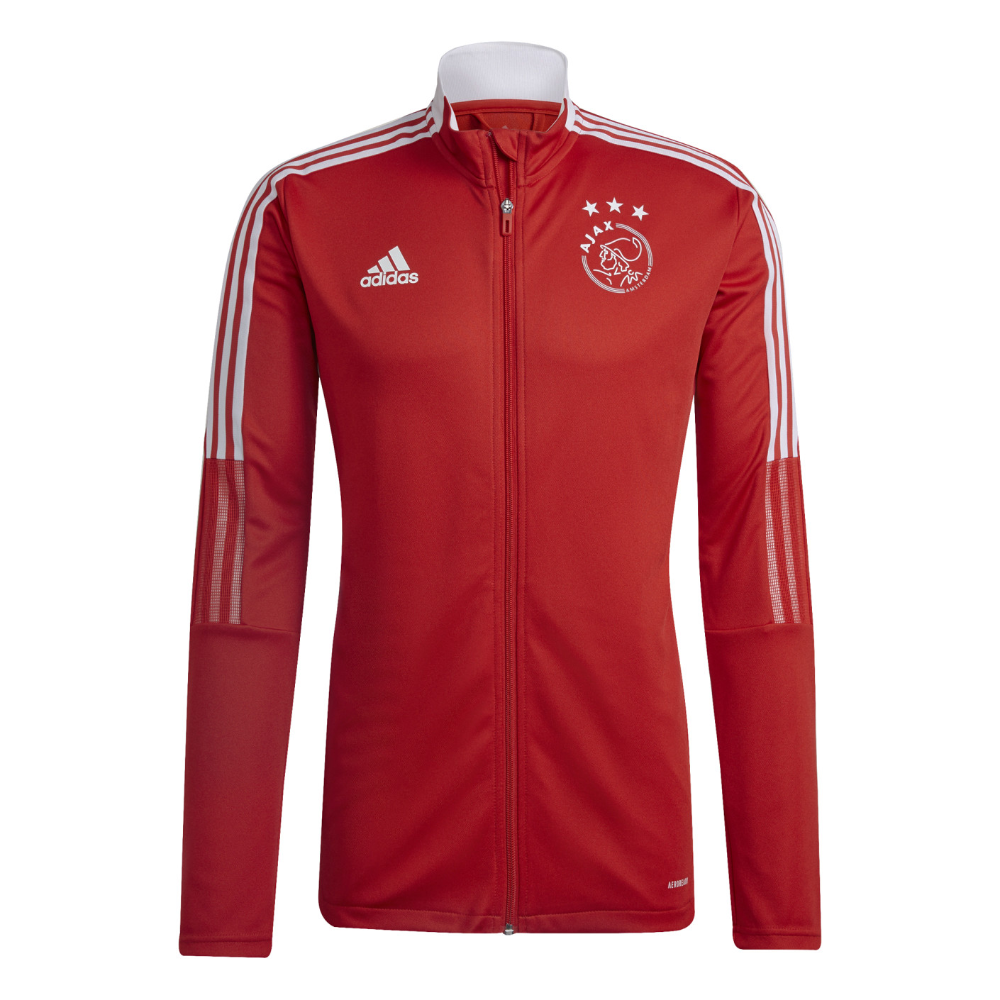 adidas Ajax Trainingsjack 2021-2022 Rood
