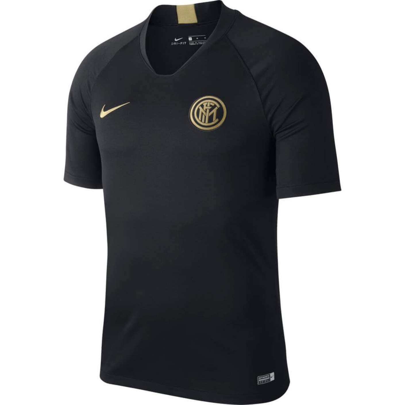 Nike Inter Milan Strike Trainingsshirt 2019-2020 Zwart