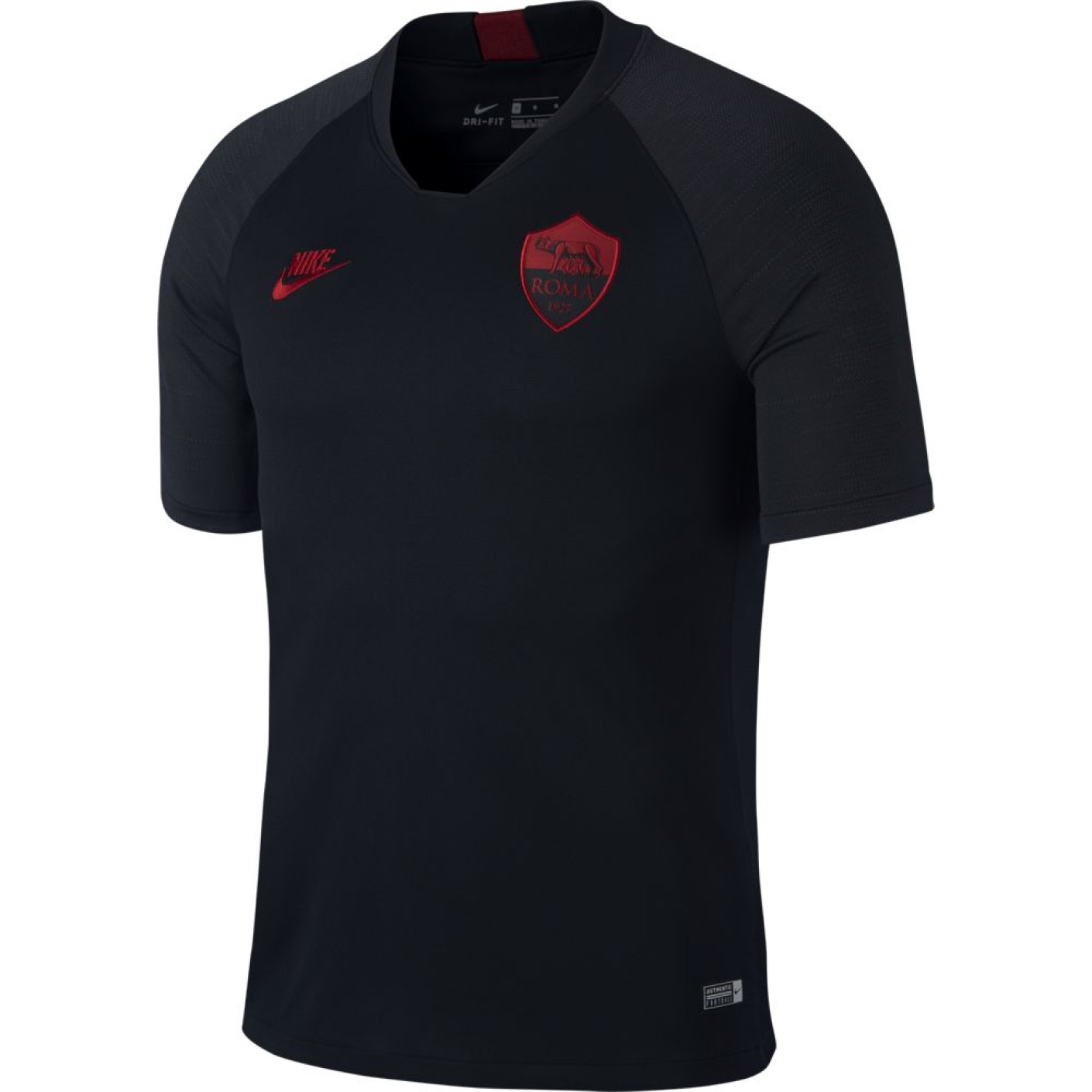 Nike AS Roma Breathe Strike Trainingsshirt 2019-2020 Zwart