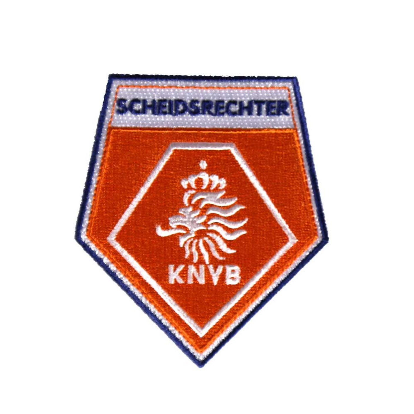 Scheidsrechters Badge Oranje Blauw
