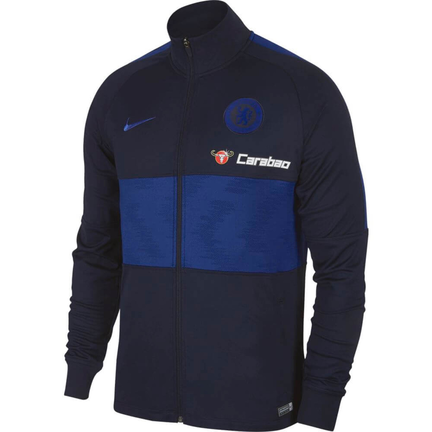 Nike Chelsea Dry Strike Trainingsjack 2019-2020 Donkerblauw