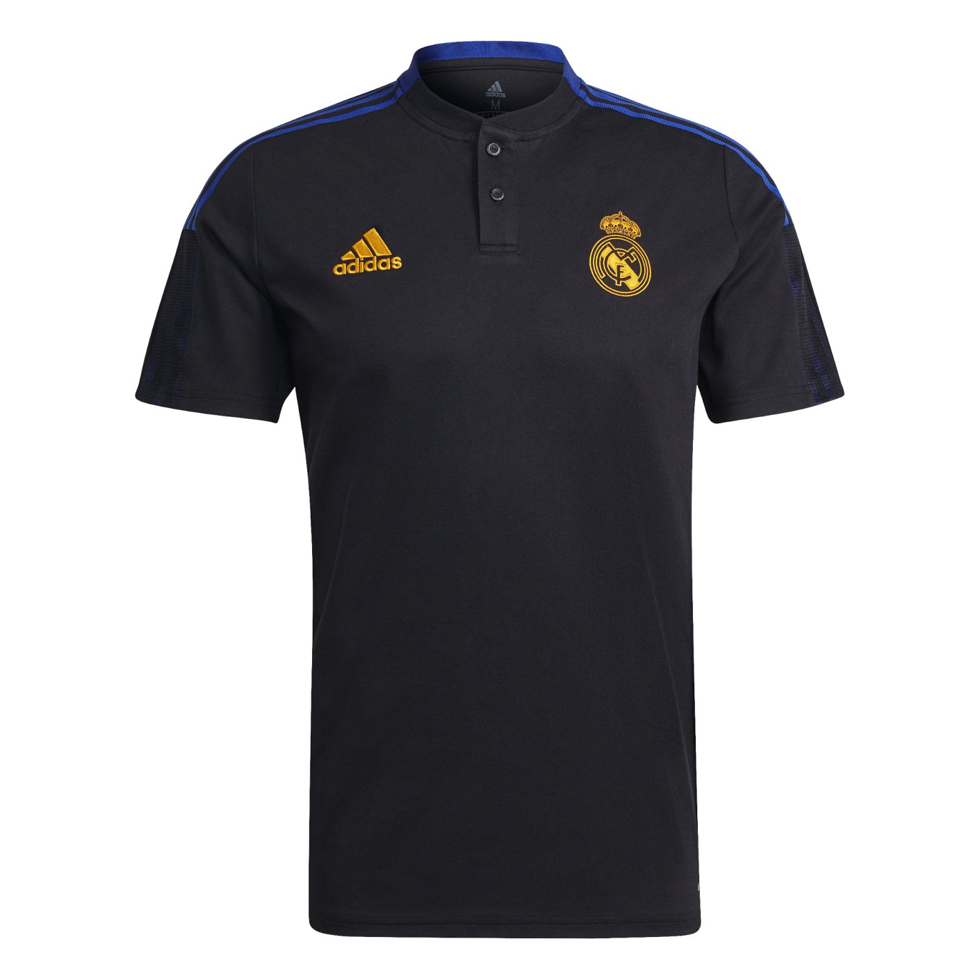 adidas Real Madrid Polo 2021-2022 Zwart
