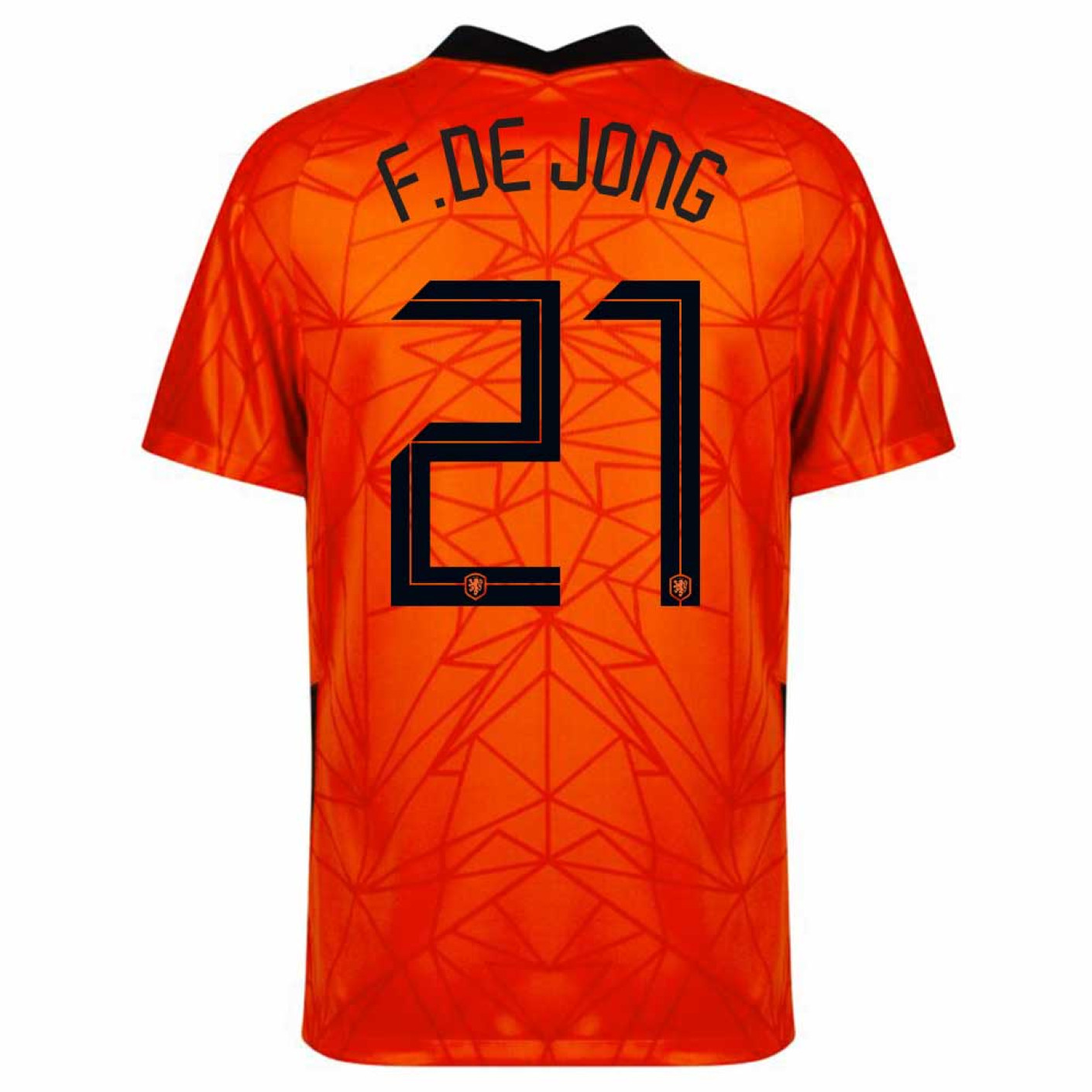 Nike Nederland F. de Jong 21 Thuisshirt 2020-2022