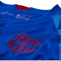 Nike FC Barcelona Breathe Strike Trainingsshirt 2019-2020 Kids Blauw