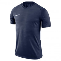 Nike Tiempo Premier Voetbalshirt Kids Donkerblauw Wit