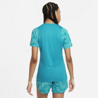 Nike Strike 21 Trainingsshirt Dames Blauw Turquoise Wit