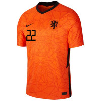 Nike Nederland Dumfries 22 Thuisshirt 2020-2022
