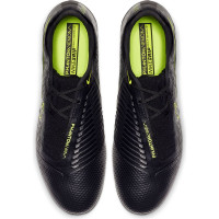 Nike PHANTOM VENOM ELITE Gras Voetbalschoenen (FG) Zwart Zwart Volt