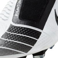 Nike Phantom Venom Elite Gras Voetbalschoenen (FG) Wit Zwart
