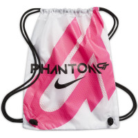 Nike Phantom GT 2 Elite DF Gras Voetbalschoenen (FG) Wit Zwart Rood Roze
