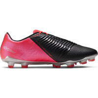 Nike Phantom VENOM Elite Gras Voetbalschoenen (FG) Roze Zwart