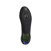 adidas X Speedflow.1 Gras Voetbalschoenen (FG) Zwart Blauw Geel