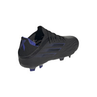 adidas X Speedflow.1 Gras Voetbalschoenen (FG) Kids Zwart Blauw Geel