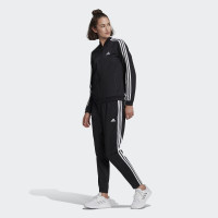 adidas Essentials 3-Stripes Trainingspak Zwart