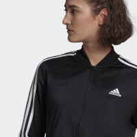 adidas Essentials 3-Stripes Trainingspak Zwart