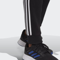 adidas Essentials Fleece 3-Stripes Joggingbroek Zwart Wit