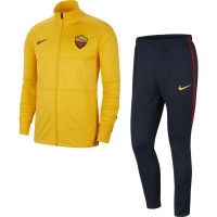 Nike AS Roma Dry Strike Trainingspak 2019-2020 Geel Donkerblauw