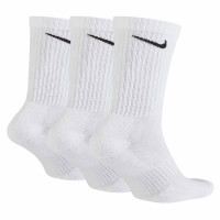 Nike Everyday Cushioned Sports Socks 3-Pack White