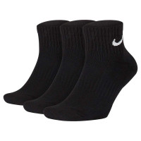 Nike Everyday Cushioned Sports Socks Mid-Height 3 Pack Black