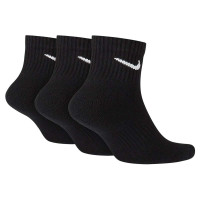 Nike Everyday Cushioned Sports Socks Mid-Height 3 Pack Black