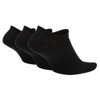 Nike Everyday Lightweight Enkelsokken 3 Pack Zwart