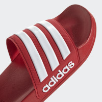 adidas Adilette Cloudfoam Slipper Scarlet Future White Scarlet