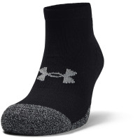 Under Armour HeatGear Low Cut Sportsokken 3-Pack Zwart Grijs