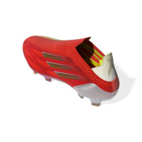 adidas X Speedflow+ Gras Voetbalschoenen (FG) Rood Zwart Rood