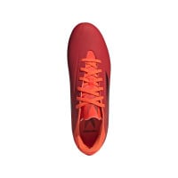 adidas X Speedflow.4 Gras / Kunstgras Voetbalschoenen (FxG) Rood Zwart Rood