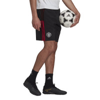 adidas Manchester United Polo Trainingsset 2021-2022 Zwart Rood