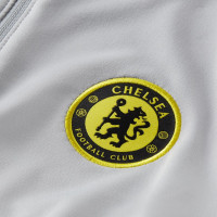 Nike Chelsea Strike Drill Trainingspak 2021-2022 Grijs Zwart Geel