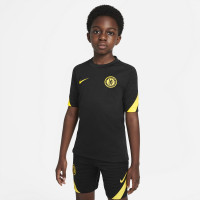 Nike Chelsea Strike Trainingsset 2021-2022 Kids Zwart Geel