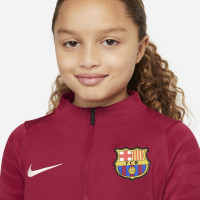 Nike FC Barcelona Strike Drill Trainingspak 2021-2022 Kids Rood Blauw