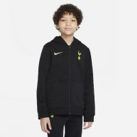 Nike Tottenham Hotspur NSW Hoodie Full-Zip 2021-2022 Kids Zwart Felgroen