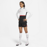 Nike Academy 21 Trainingsbroekje Dames Zwart Felrood