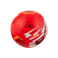 Nike CR7 Skills Mini Voetbal Maat 1 Felrood Oranje Zwart