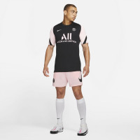 Nike Paris Saint Germain Woven Trainingsbroekje 2021-2022 Roze Zwart