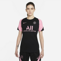 Nike Paris Saint Germain Strike Trainingshirt 2021-2022 Dames Zwart Roze